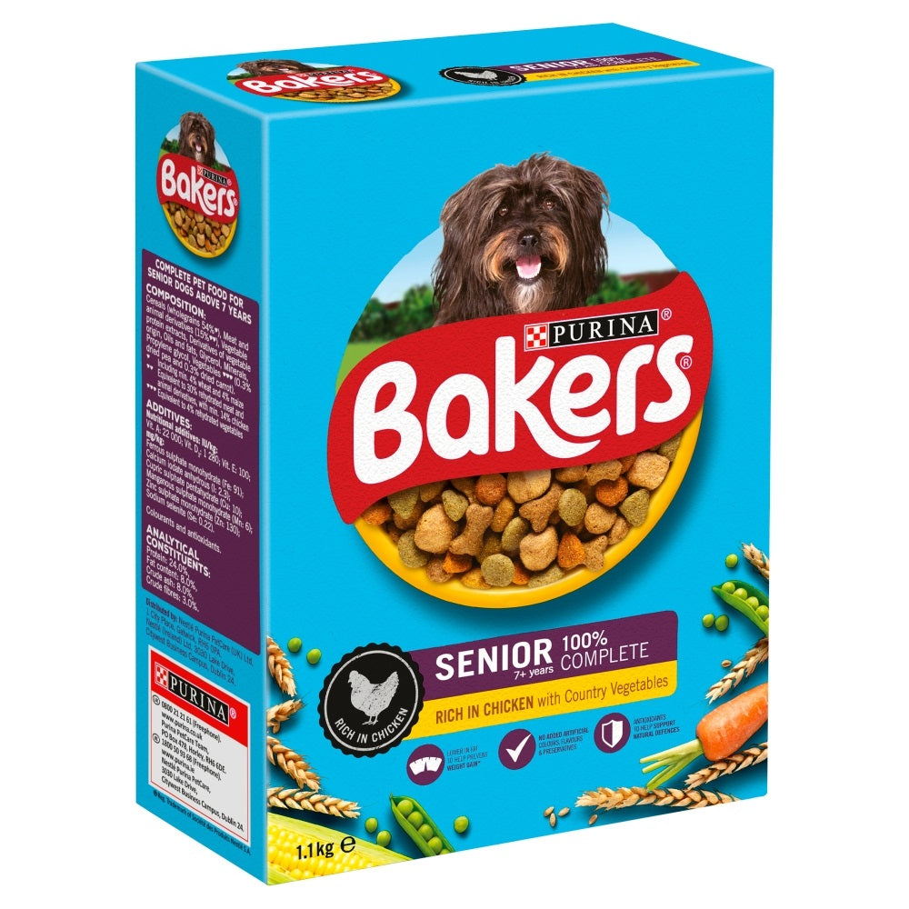 Bakers Senior Chicken & Veg 5x1.1kg - Default Title