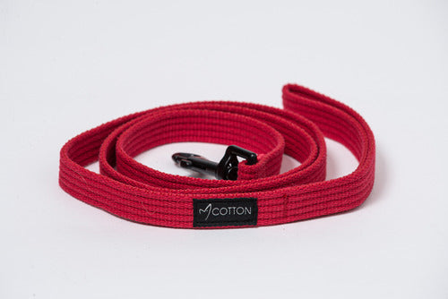Gor Cotton Leash Medium Red 2cm x 140cm - Default Title