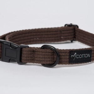 Gor Cotton Collar Small Brown 1.5cm – Default Title