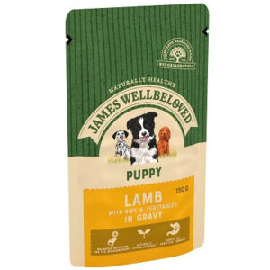 James Wellbeloved Puppy Lamb Pouches 10x150g – Default Title