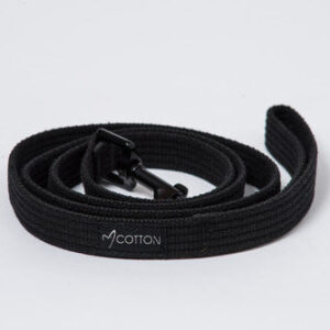 Gor Cotton Leash Large Black 2.5cm x 140cm – Default Title
