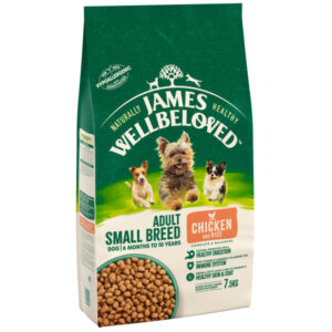 James Wellbeloved Dog Adult Small Breed Chicken & Rice – 7.5KG – Default Title