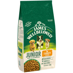 James Wellbeloved Junior Dog Turkey & Rice – 2KG – Default Title
