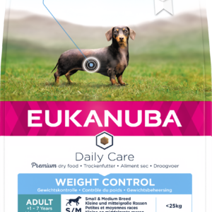 Eukanuba Daily Care Weight Cont S/M 3×2.3kg – Default Title