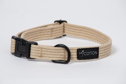Gor Cotton Collar Small Beige 1.5cm - Default Title