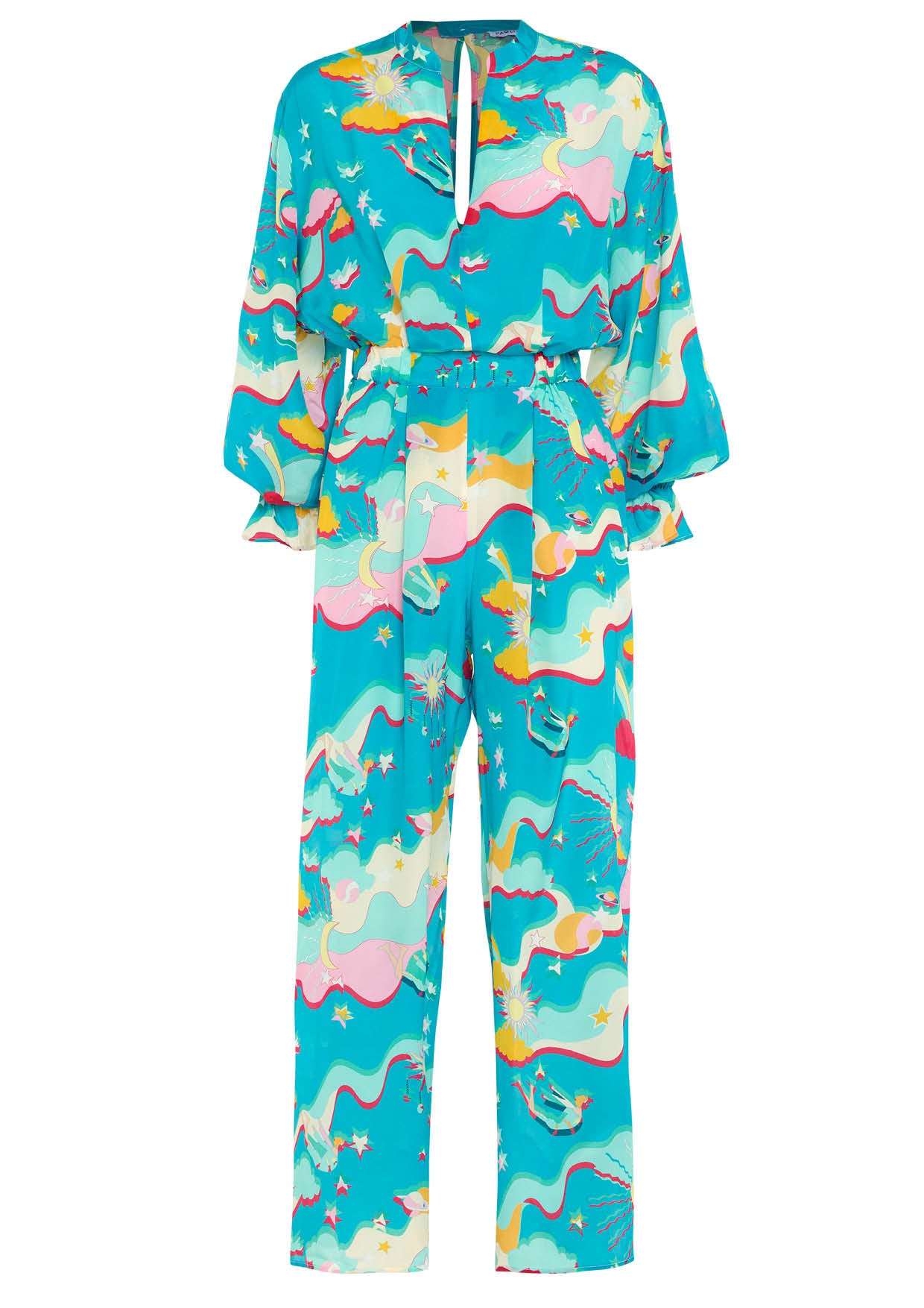 Astroelevator Felix Silk Jumpsuit - XL