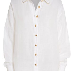 White Helena Shirt – XL