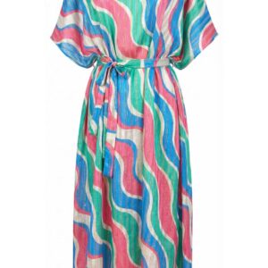 Synesthesia Maxi Kaftan Belted – One Size