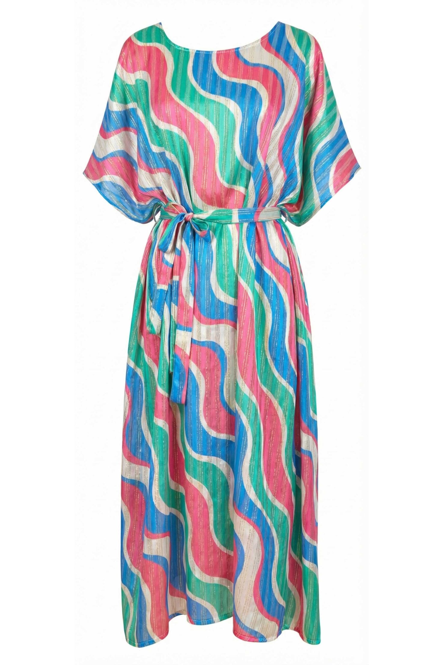 Synesthesia Maxi Kaftan Belted - One Size