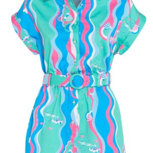 Underwater Dreamer Sienna Playsuit – XL