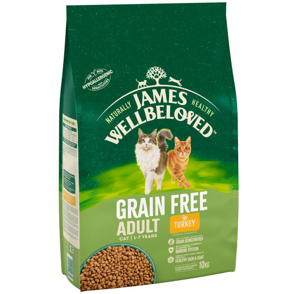 James Wellbeloved Cat Adult Turkey Grain Free - 10KG - Default Title