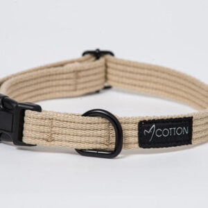 Gor Cotton Collar Large Beige 2.5cm – Default Title