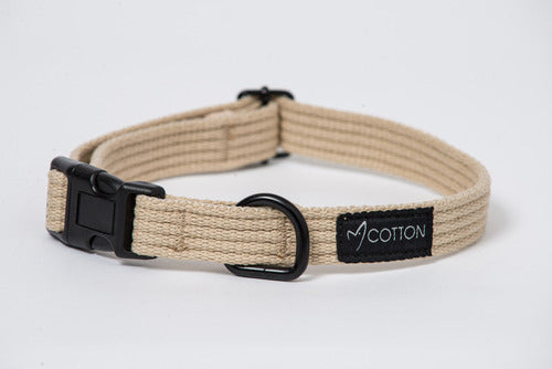 Gor Cotton Collar Large Beige 2.5cm - Default Title