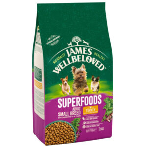 James Wellbeloved Dog Adult Small Brd Superfoods Turkey – 1.5KG – Default Title