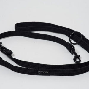 Gor Cotton Training Leash Large Black 2.5cm – Default Title