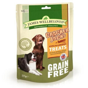 James Wellbeloved CrackerJacks Trky&Veg Grn Free 6x225g – Default Title