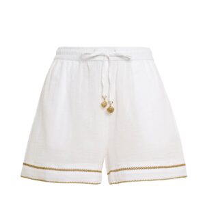 White Fonda Shorts – XL