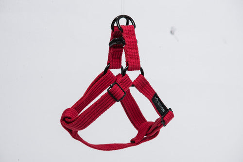 Gor Cotton Harness Large Red 2.5cm - Default Title