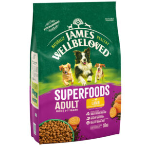 James Wellbeloved Dog Adult Superfoods Lamb – 10KG – Default Title