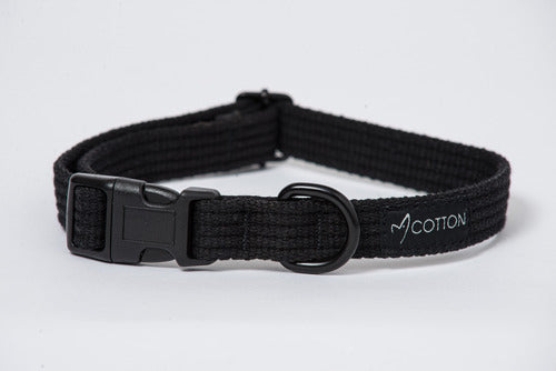 Gor Cotton Collar Large Black 2.5cm - Default Title