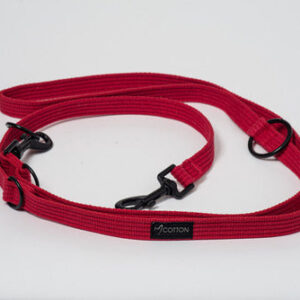 Gor Cotton Training Leash Large Red 2.5cm – Default Title