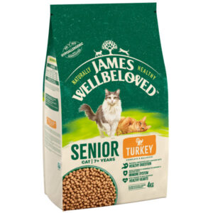 James Wellbeloved Cat Senior Turkey – 4KG – Default Title