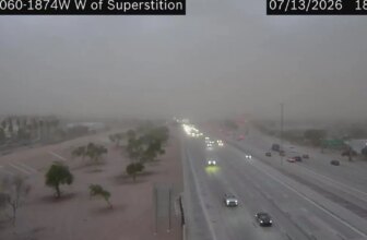 Arizona weather forecast: Active monsoon brings storm chances, lower temperatures
