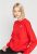 Nike women’s Sportswear CLUB CREW Sweatshirt Hoodie Jumper Red-A68