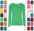 LADIES PLAIN TSHIRT WOMANS LONG SLEEVE SCOOP NECK T SHIRT TOP PLUS SIZE UK 8-26