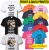 Personalised T-Shirt Custom Printed Your Text Photo Logo Stag Do Hen Party Top