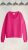 Ex HUSH Women’s Long Sleeve April V-Neck Sweatshirt in Peacock Pink