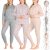 F&F Ladies Hooded Tracksuit Women Rib Knitted Soft Touch Stretch Loungewear Set