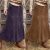 Women High Waist Corduroy Crochet Splicing Skirt Winter Ladies Long Skirts Dress