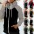 Plus Size Ladies Womens Patchwork Zip Up Hoodie Sweatshirt Jacket Hooded Top UK