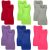 2 PACK LADIES VEST WOMENS COTTON STRETCHY RIBBED T SHIRT CAMI CASUAL TANK TOPS