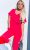 2PCS Women’s V-Neck Boxy Tracksuit Ladies Short Sleeve Loungewear Comfy Suit