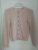 John Lewis 100% Pink Cashmere Long Sleeved Cardigan Size 10