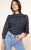 Dancing Leopard Women’s Leela Knitted Jumper Abstract Print Ladies Sweater Top