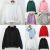 Ladies Fleece Hoodies Solid Sweatshirt Women Casual Loose Long Sleeve Tops UK