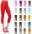 Women Ladies Cropped 3/4 Capri Length Leggings Summer Plus Size UK 8-26