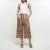 River Island Womens Culottes Brown Satin Animal Print Trousers Pants Bottom