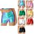 Women Metallic Leather Booty Shorts Hot Pants Wetlook Rave Festival Dance Shorts