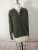 360Cashmere X Rocky Barnes Women’s Green Dylan Lace Up Sweater Size Medium