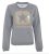 Converse Women’s Metallic Box Star Crew Sweatshirt / BNWT / Grey