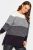 YOURS Plus Size Colourblock Stripe Knitted Jumper