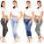 Ladies Cotton Joggers Italian Casual Summer Plain Trouser Drawstring Pants