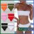 Women Ladies Strapless Bandeau Tube High Waist Bikini Swimwear Swimsuits Set