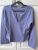 Brora Purple Cashmere V Neck Jumper Sweater Size 10 Excellent Condition