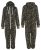 Mens Ladies 1Onesie Military Unisex Camouflage Body Jumpsuit Army Hood Size S-XL