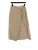 Zara Women’s Midi Skirt M Tan 100% Linen Midi A-Line